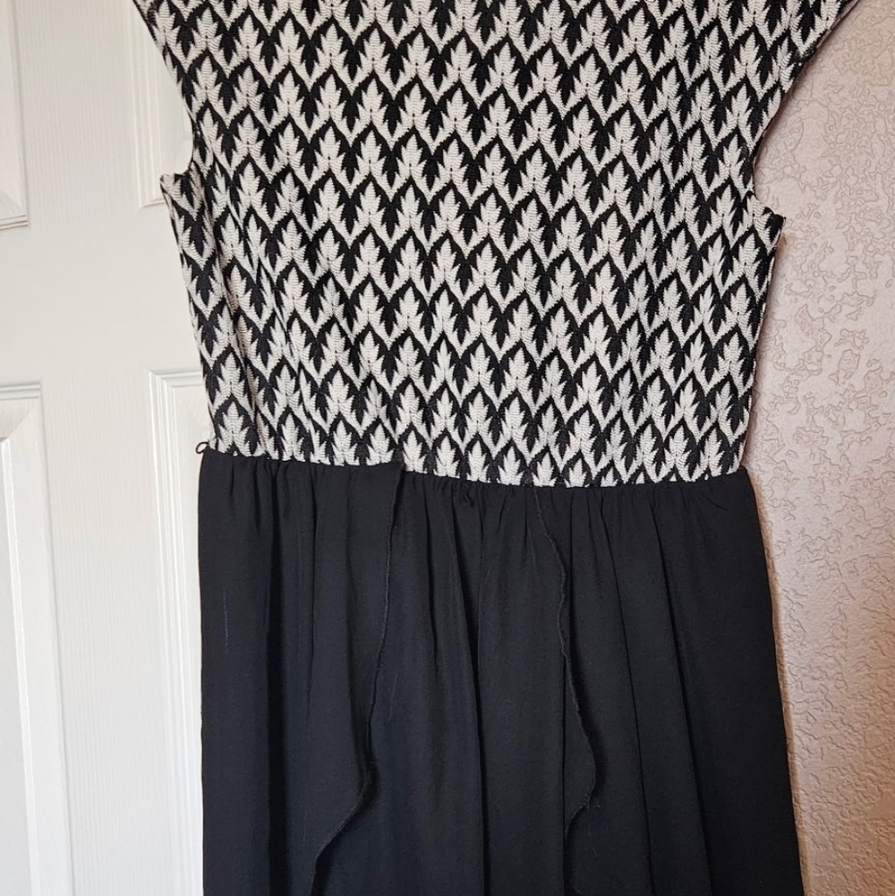 Black and White Dress